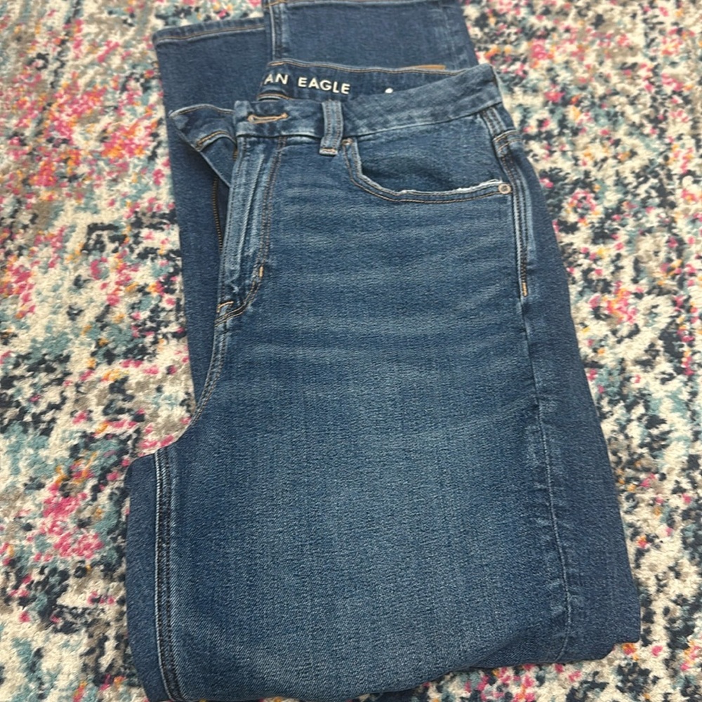 American Eagle AE curvy mom jeans size 8 NWT